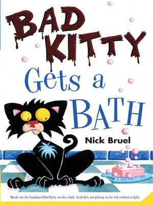 cover image of Bad Kitty Gets a Bath